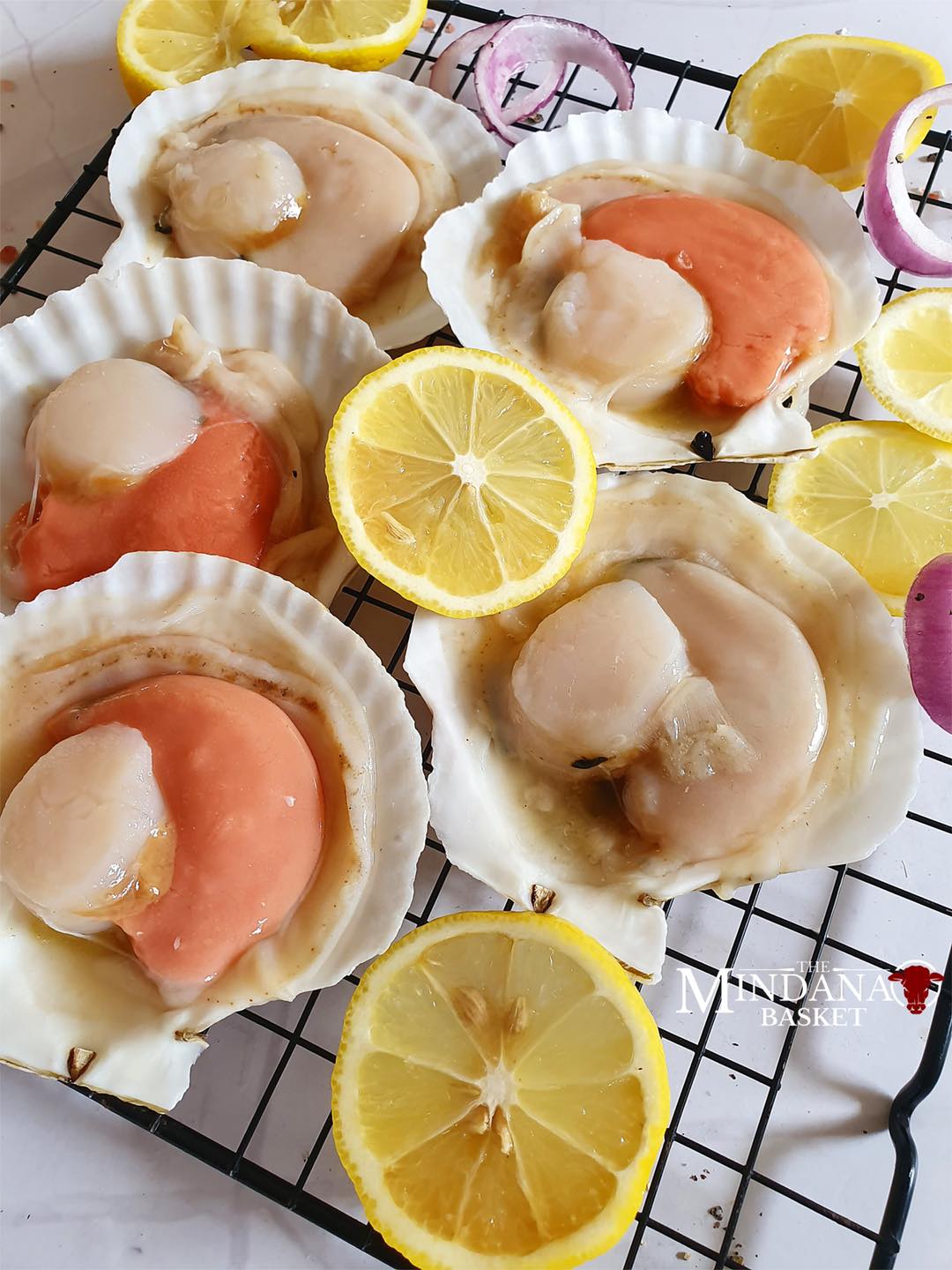 Japanese Giant Scallops Half Shell 1 kg