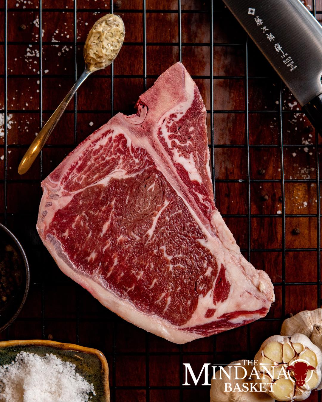 USDA Black Angus T-Bone 500g-550g