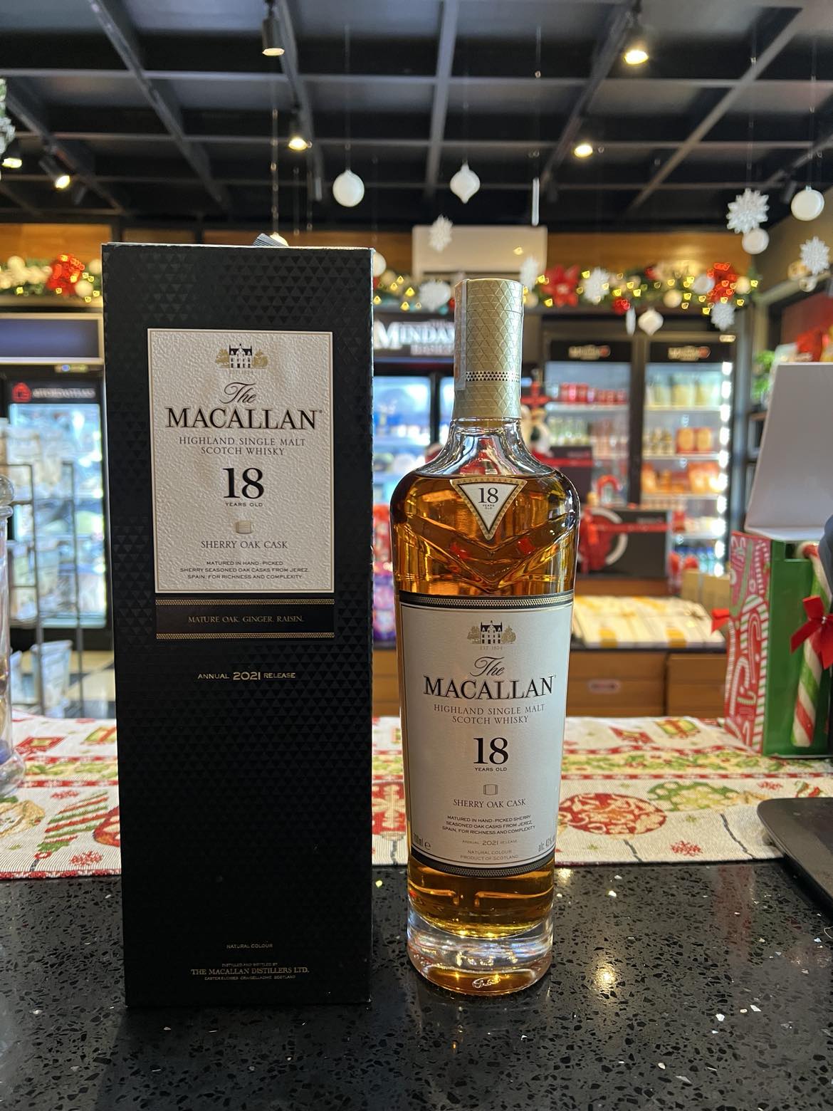 Macallan 18 year old Sherry Oak Cask 700ML