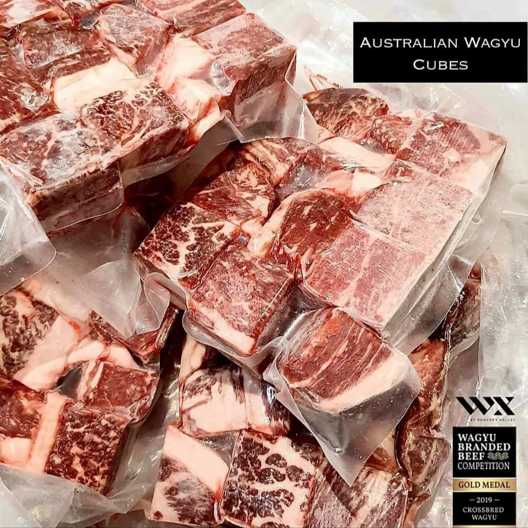 Australian Wagyu Cubes 500g