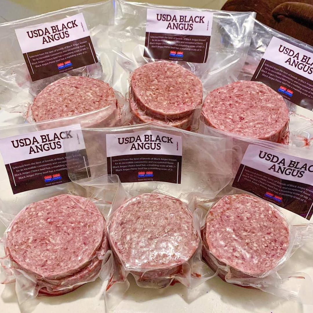 USDA Black Angus Patties